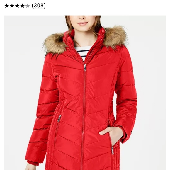 Tommy Hilfiger Chevron Puffer Jacket - Picture 9 of 9